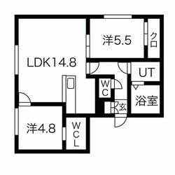 仮）南15西9MSの物件間取画像